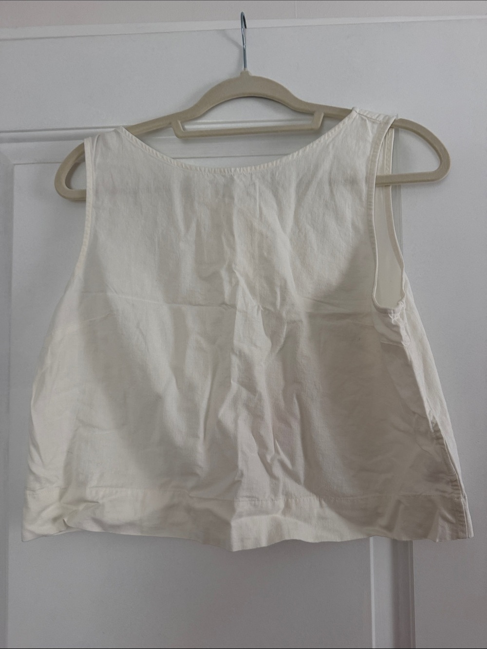 GAP Cream Sleeveless Tank Top